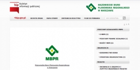 Realizacja bip.mbpr.pl